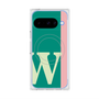 Premium Square Case with Pixelsnap［ Original - initial color line - W green ］