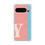 Premium Square Case with Pixelsnap［ Original - initial color line - Y pink ］
