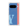 Premium Square Case with Pixelsnap［ Original - initial color line - Y blue ］