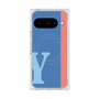 Premium Square Case with Pixelsnap［ Original - initial color line - Y blue ］