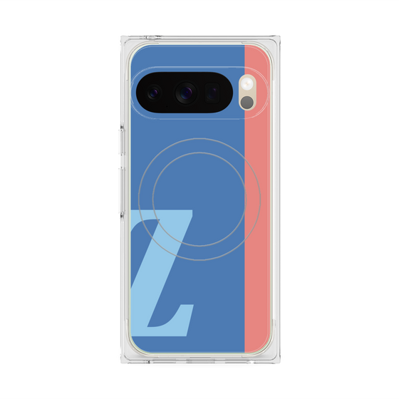 Premium Square Case with Pixelsnap［ Original - initial color line - Z blue ］