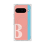 Premium Square Case with Pixelsnap［ Original - initial color line - B pink ］