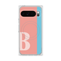 Premium Square Case with Pixelsnap［ Original - initial color line - B pink ］