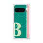Premium Square Case with Pixelsnap［ Original - initial color line - B green ］