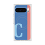 Premium Square Case with Pixelsnap［ Original - initial color line - C blue ］