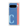 Premium Square Case with Pixelsnap［ Original - initial color line - C blue ］