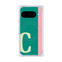 Premium Square Case with Pixelsnap［ Original - initial color line - C green ］