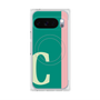 Premium Square Case with Pixelsnap［ Original - initial color line - C green ］