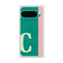 Premium Square Case with Pixelsnap［ Original - initial color line - C green ］