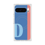 Premium Square Case with Pixelsnap［ Original - initial color line - D blue ］