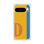 Premium Square Case with Pixelsnap［ Original - initial color line - D orange ］