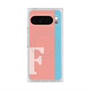 Premium Square Case with Pixelsnap［ Original - initial color line - F pink ］