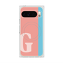 Premium Square Case with Pixelsnap［ Original - initial color line - G pink ］