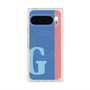 Premium Square Case with Pixelsnap［ Original - initial color line - G blue ］