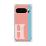 Premium Square Case with Pixelsnap［ Original - initial color line - H pink ］