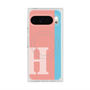 Premium Square Case with Pixelsnap［ Original - initial color line - H pink ］