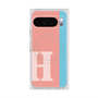 Premium Square Case with Pixelsnap［ Original - initial color line - H pink ］