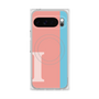 Premium Square Case with Pixelsnap［ Original - initial color line - I pink ］