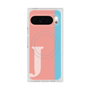 Premium Square Case with Pixelsnap［ Original - initial color line - J pink ］