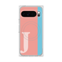Premium Square Case with Pixelsnap［ Original - initial color line - J pink ］