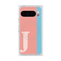 Premium Square Case with Pixelsnap［ Original - initial color line - J pink ］