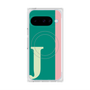 Premium Square Case with Pixelsnap［ Original - initial color line - J green ］