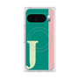 Premium Square Case with Pixelsnap［ Original - initial color line - J green ］
