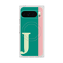 Premium Square Case with Pixelsnap［ Original - initial color line - J green ］