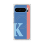 Premium Square Case with Pixelsnap［ Original - initial color line - K blue ］
