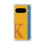 Premium Square Case with Pixelsnap［ Original - initial color line - K orange ］