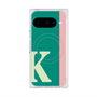 Premium Square Case with Pixelsnap［ Original - initial color line - K green ］
