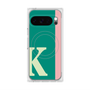 Premium Square Case with Pixelsnap［ Original - initial color line - K green ］
