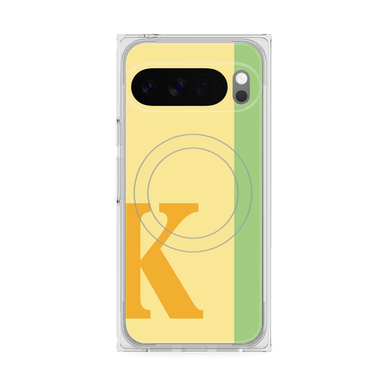 Premium Square Case with Pixelsnap［ Original - initial color line - K yellow ］
