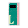 Premium Square Case with Pixelsnap［ Original - initial color line - L green ］