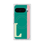 Premium Square Case with Pixelsnap［ Original - initial color line - L green ］