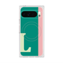 Premium Square Case with Pixelsnap［ Original - initial color line - L green ］