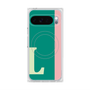 Premium Square Case with Pixelsnap［ Original - initial color line - L green ］
