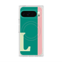 Premium Square Case with Pixelsnap［ Original - initial color line - L green ］