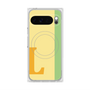 Premium Square Case with Pixelsnap［ Original - initial color line - L yellow ］