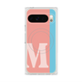Premium Square Case with Pixelsnap［ Original - initial color line - M pink ］
