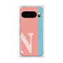 Premium Square Case with Pixelsnap［ Original - initial color line - N pink ］