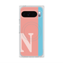 Premium Square Case with Pixelsnap［ Original - initial color line - N pink ］