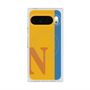 Premium Square Case with Pixelsnap［ Original - initial color line - N orange ］