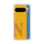 Premium Square Case with Pixelsnap［ Original - initial color line - N orange ］