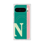 Premium Square Case with Pixelsnap［ Original - initial color line - N green ］