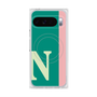 Premium Square Case with Pixelsnap［ Original - initial color line - N green ］