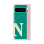 Premium Square Case with Pixelsnap［ Original - initial color line - N green ］