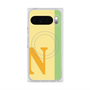 Premium Square Case with Pixelsnap［ Original - initial color line - N yellow ］