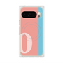 Premium Square Case with Pixelsnap［ Original - initial color line - O pink ］