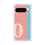 Premium Square Case with Pixelsnap［ Original - initial color line - O pink ］